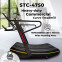 STC-4750 Heavy-Duty Commercial Curve Treadmill | Curved Treadmill by Sparnod